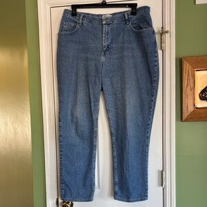 Riders by Lee Women's Straight Leg Blue Jeans